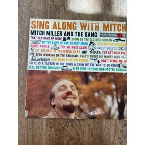 VTG Sing Along With Mitch Vinyl Record By Mitch Miller & The Gang Album CL 1160